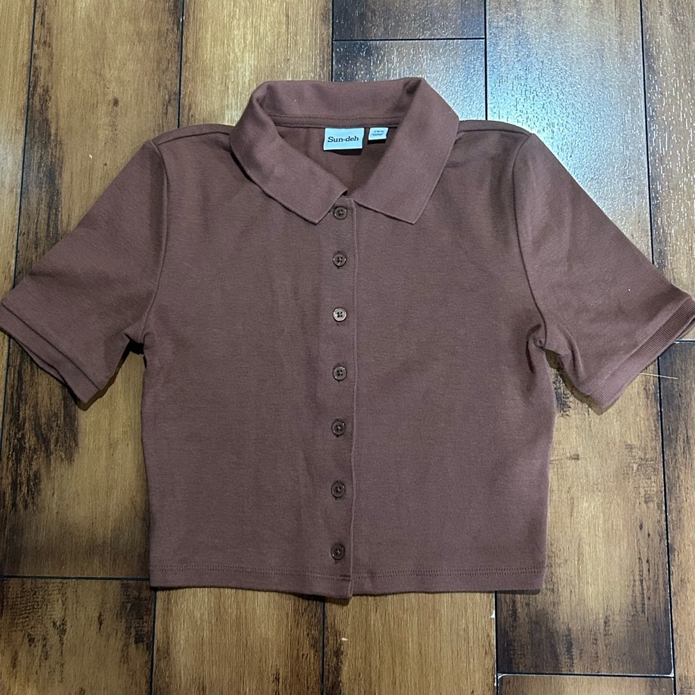 Brown Aritiza Top
